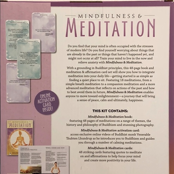 NEW - Mindfulness and Meditation Kit - Picture 2 of 5